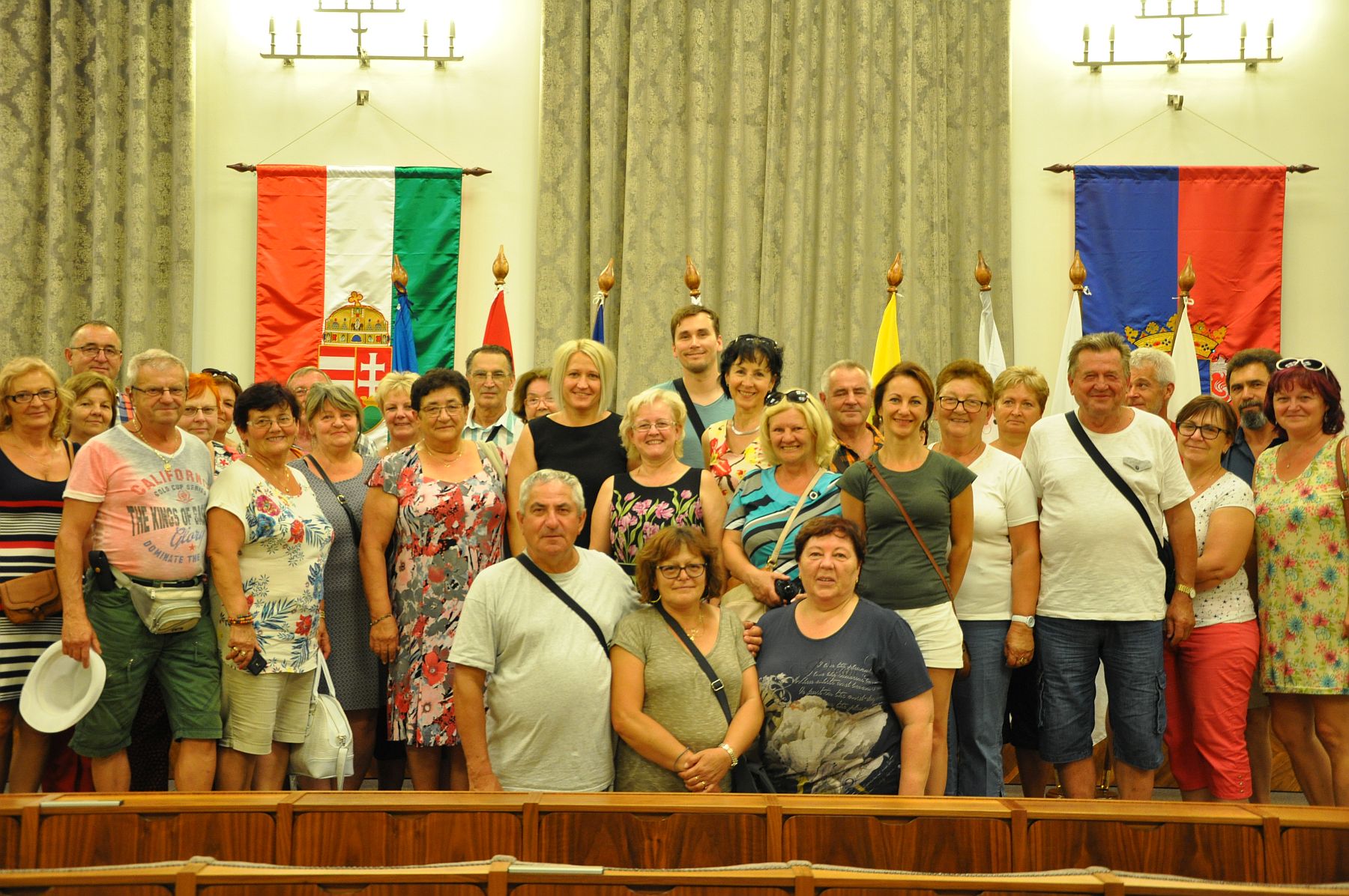 A felvidéki Rozsnyóról érkezett vendégek látogattak a Városházára